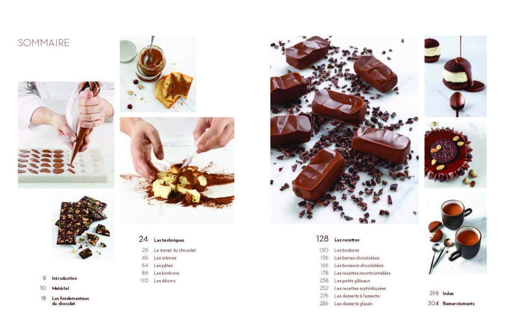 Livre Chocolat : Recettes et techniques d’une École d’excellence