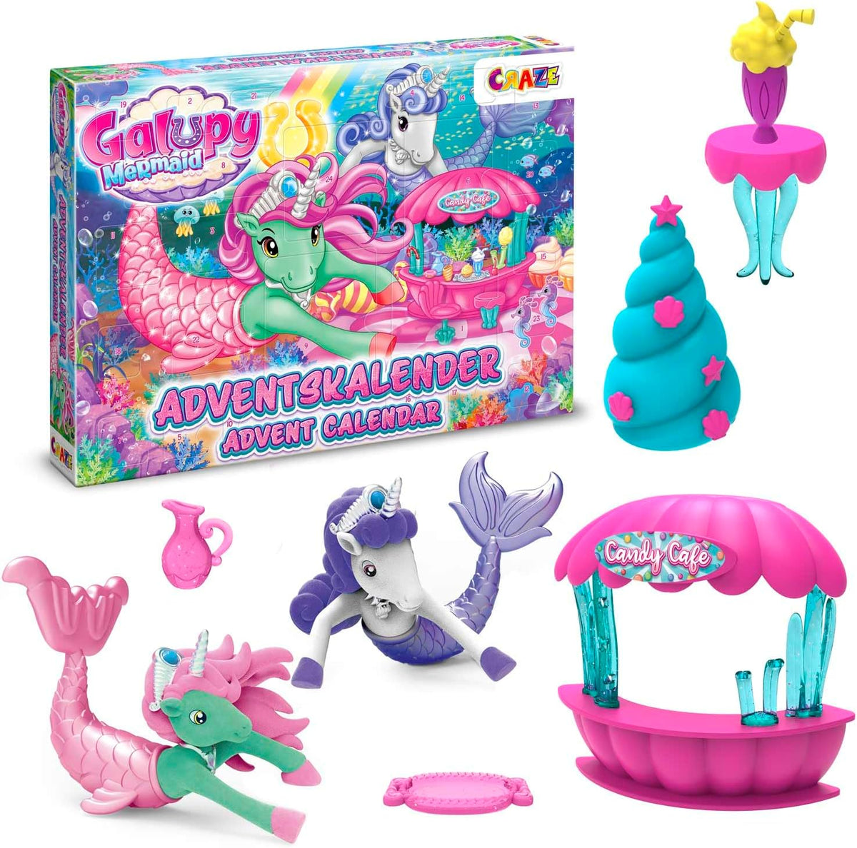 Calendrier de l'Avent Galupy Mermaid Craze