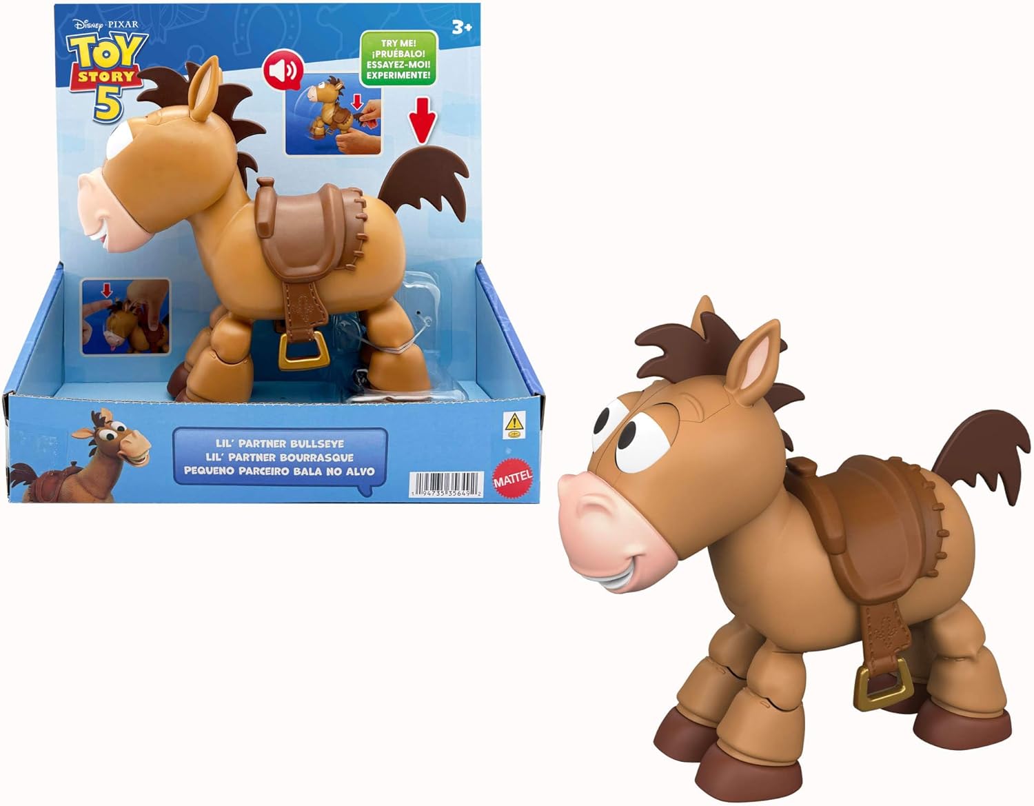 Mattel Toy Story 5 — Mon Compagnon Pile-Poil (effets sonores)