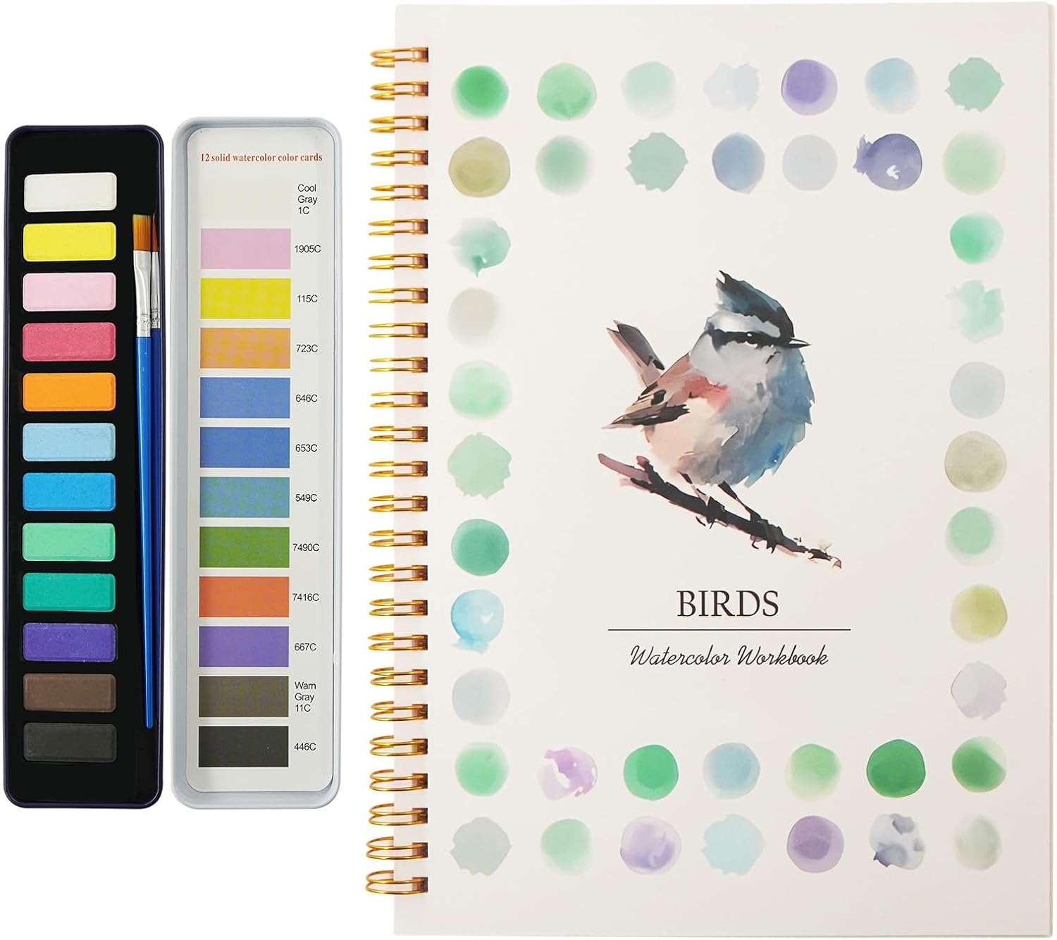 Kit aquarelle (livre + pinceau)