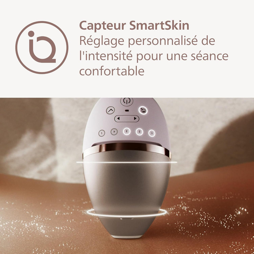 Philips Lumea Série 8000 : l’épilateur à lumière pulsée Philips