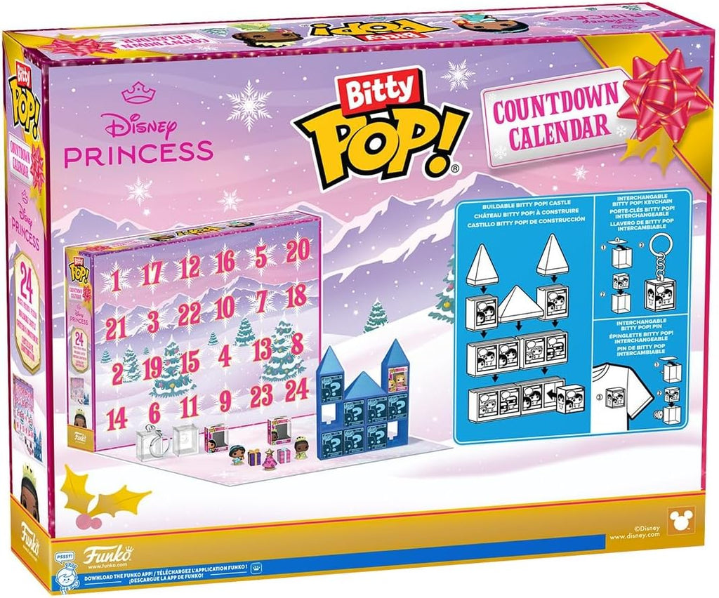 Calendrier de l’Avent Disney Princesses Funko Bitty Pop!