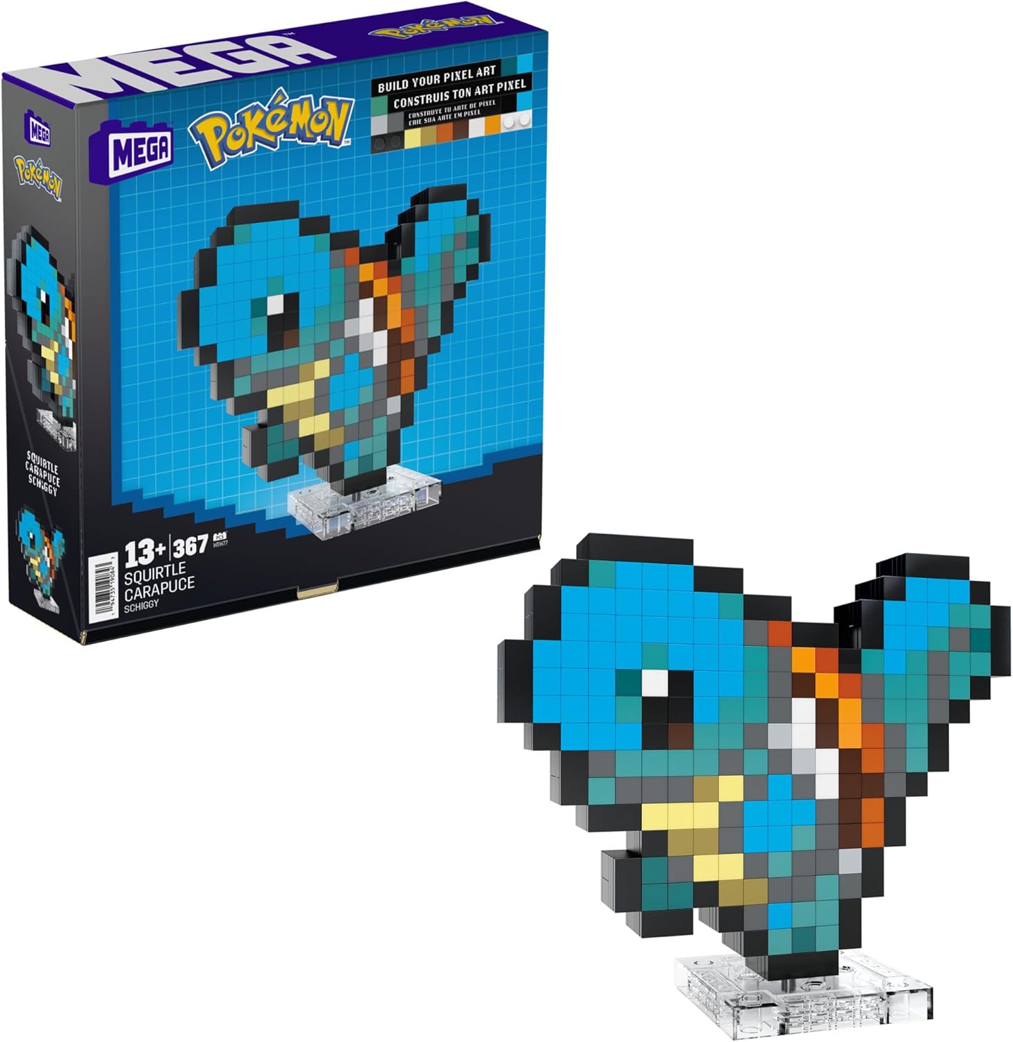 MEGA Pokémon — Carapuce rétro à construire