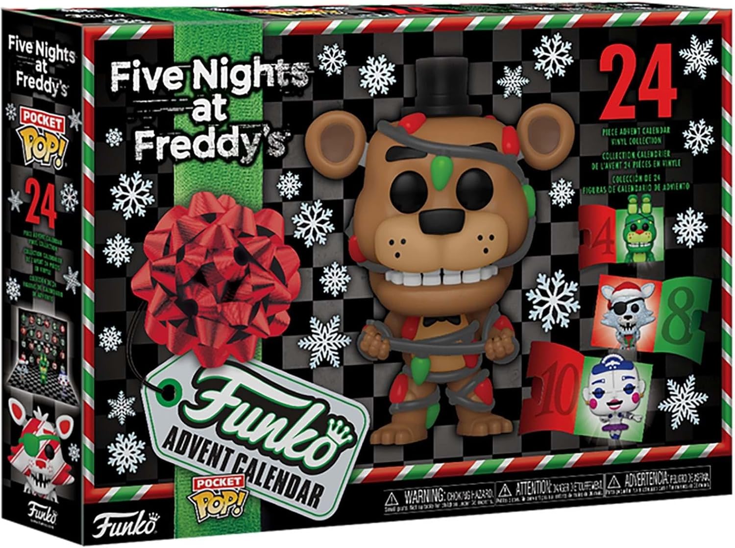Calendrier de l’Avent Five Nights At Freddy’s (FNAF)  Funko Pop