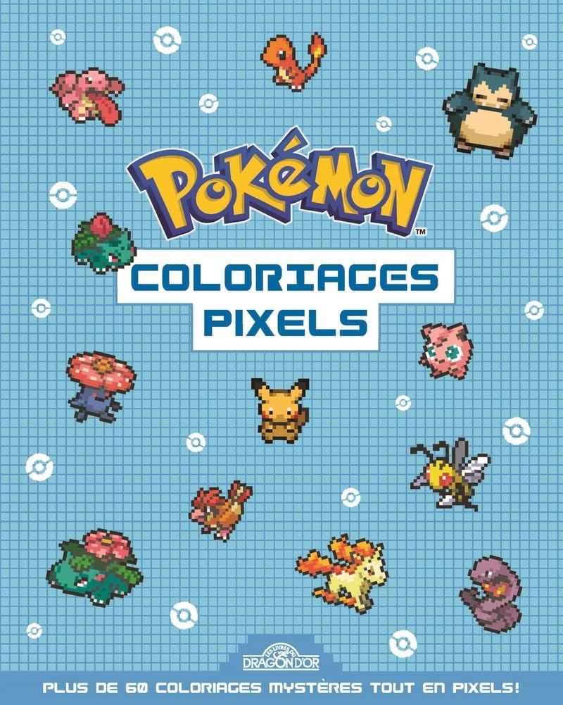 Pokémon — Coloriages Pixels (60+)