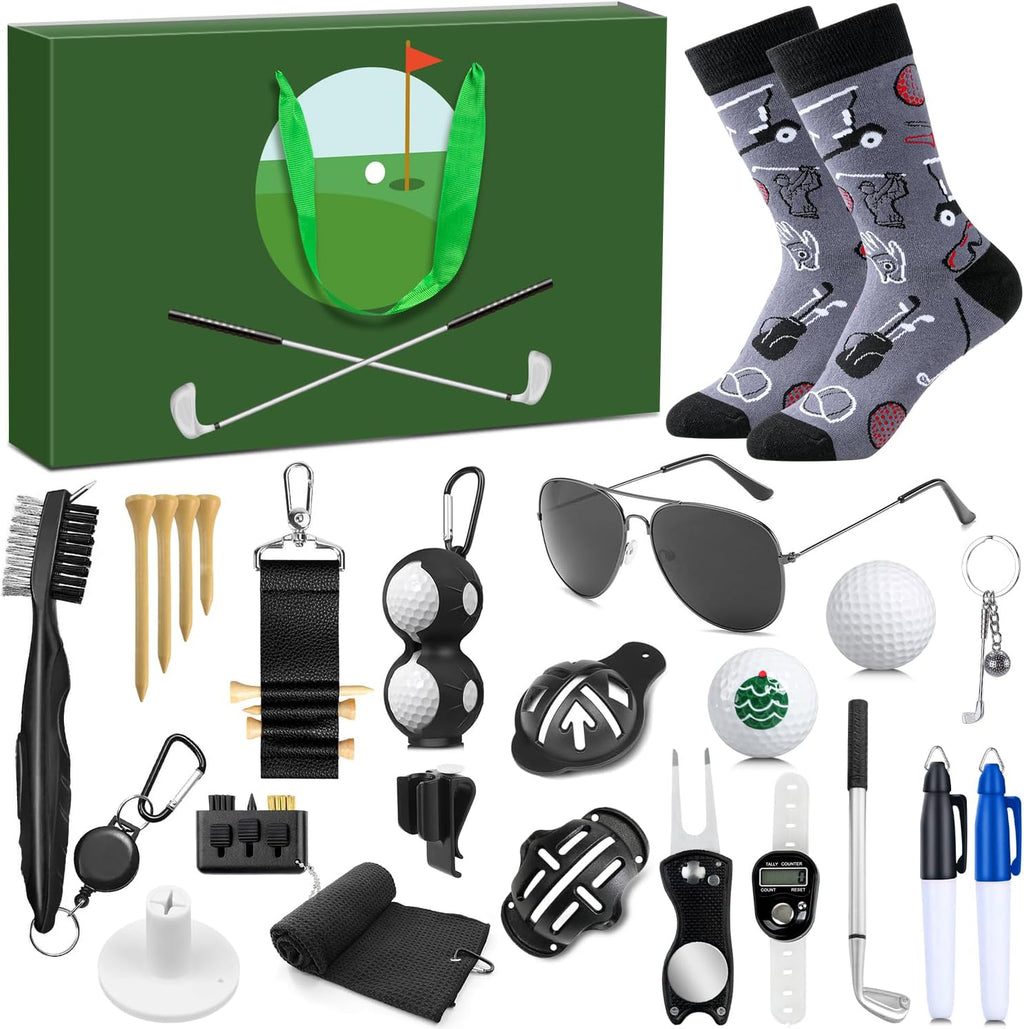 Calendrier de l'Avent Golf iZoeL : boîte et accessoires de golf