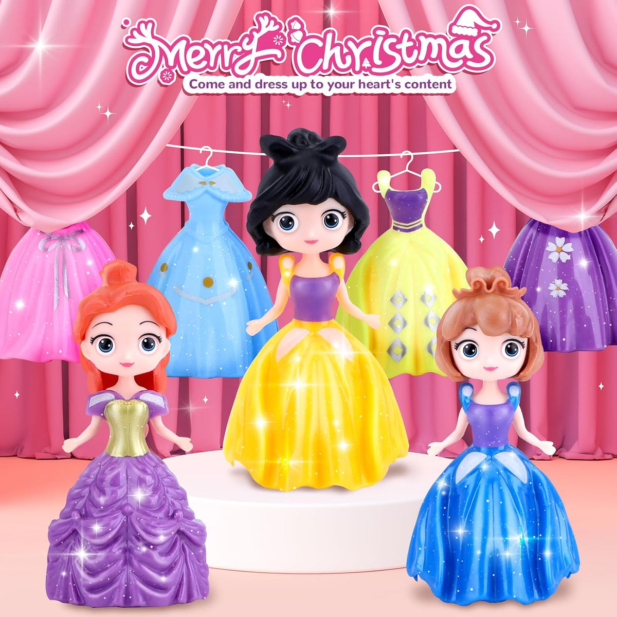 Calendrier de l’Avent Konijiwa princesses à habiller