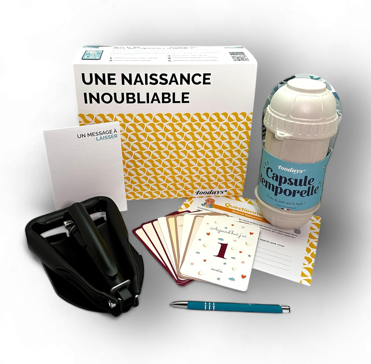 Kit capsule temporelle spécial naissance fabrication française