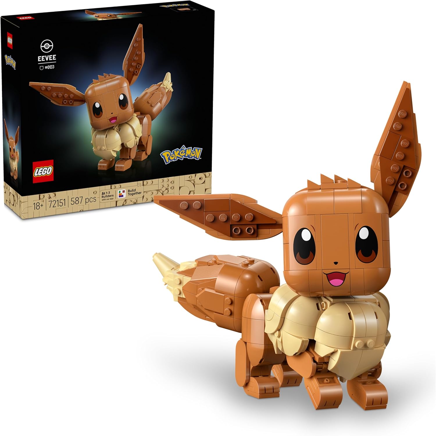 LEGO Pokémon Évoli (set de construction adulte)