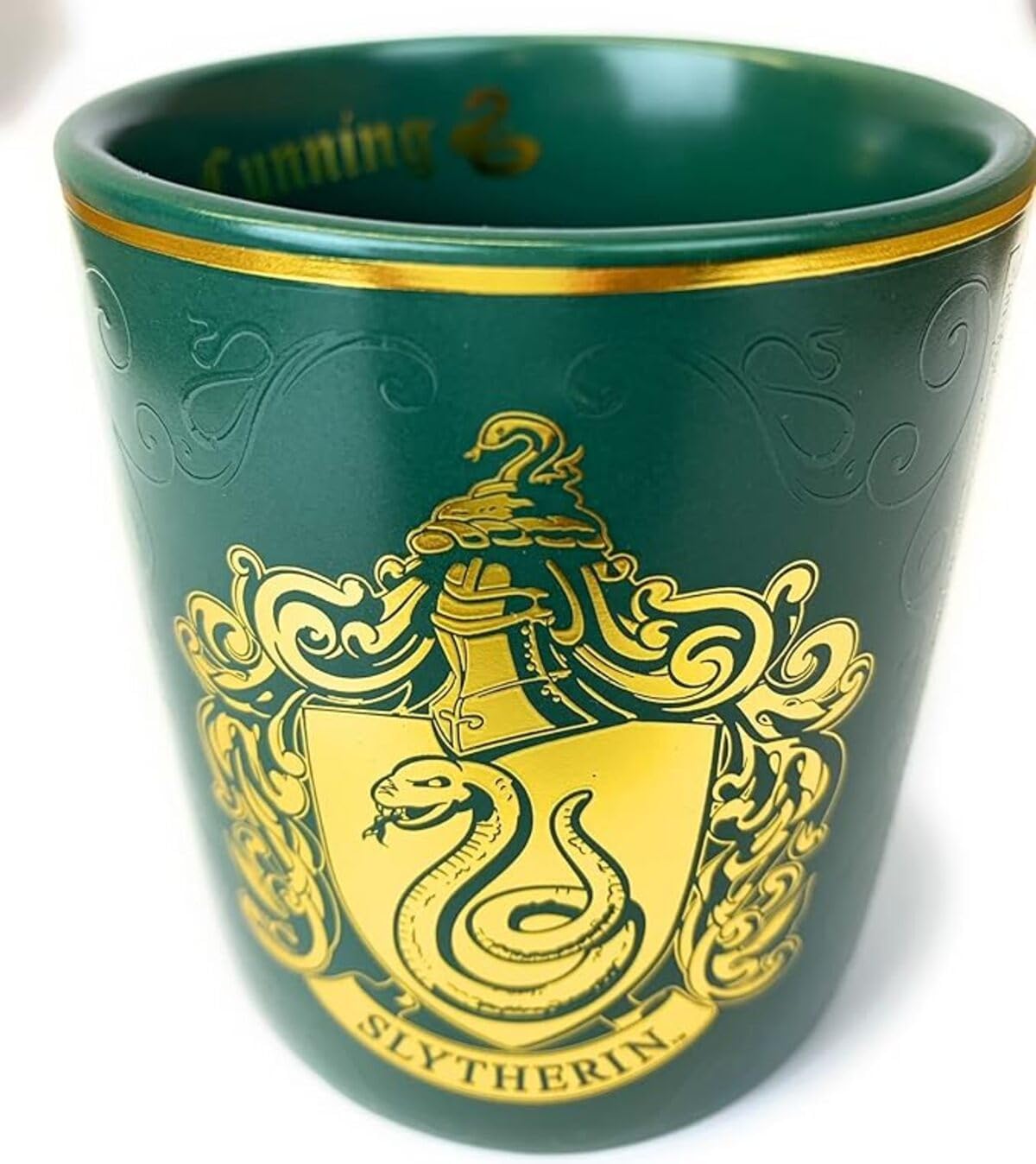 Mug Serpentard feuille d'or 3D