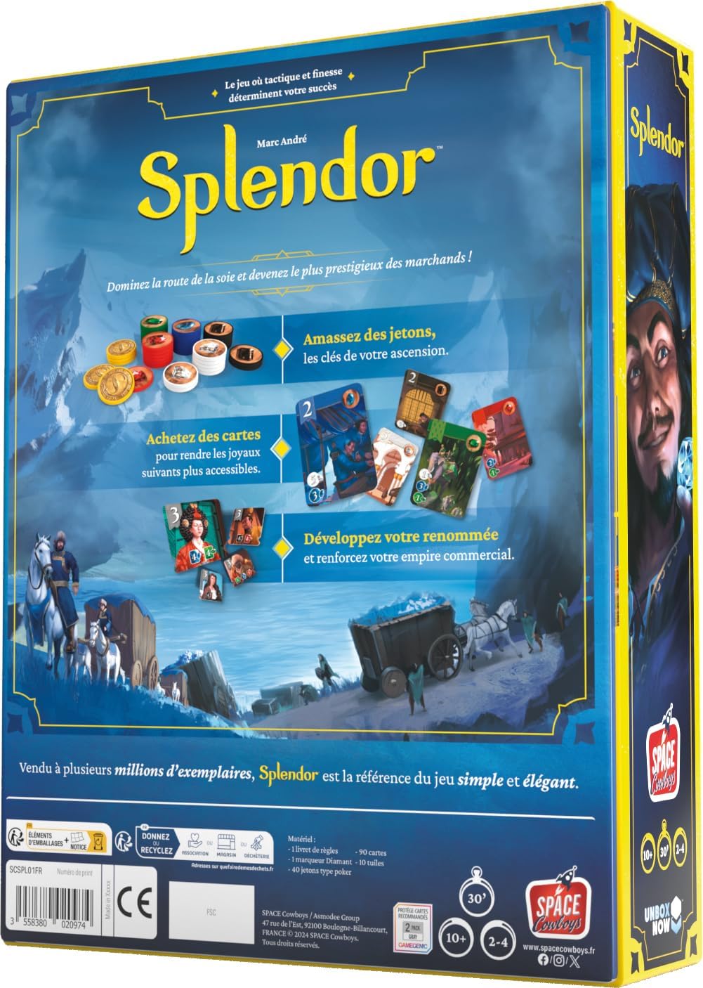 Splendor : Le jeu de stratégie et de gestion de ressources