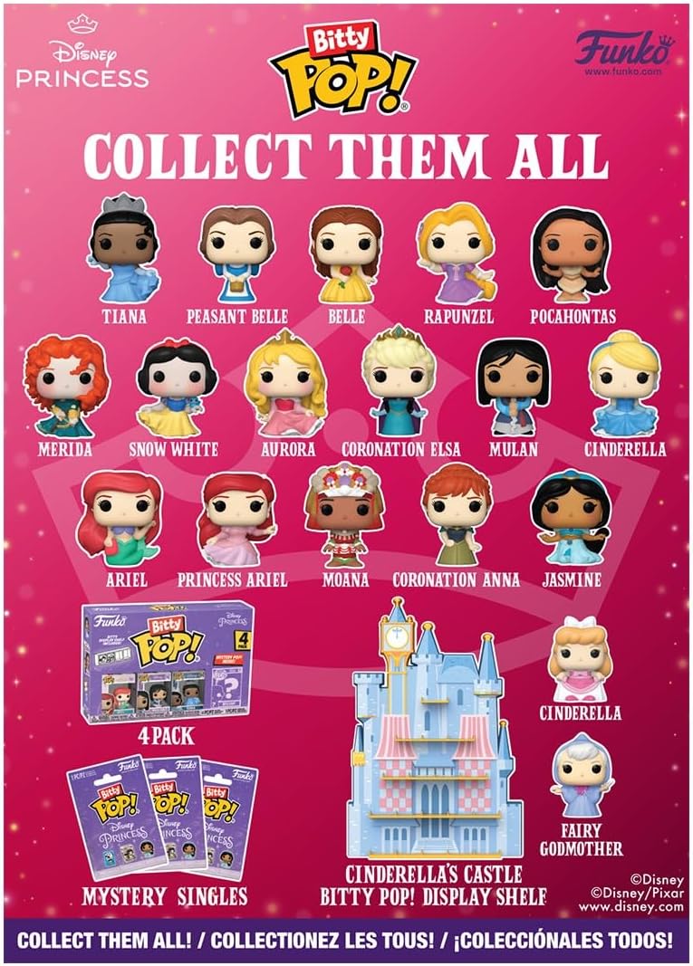 Calendrier de l’Avent Disney Princesses Funko Bitty Pop!