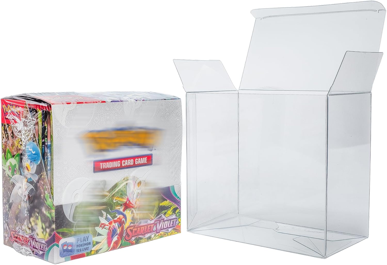 Boîte de protection PET pour boosters (lot de 10)