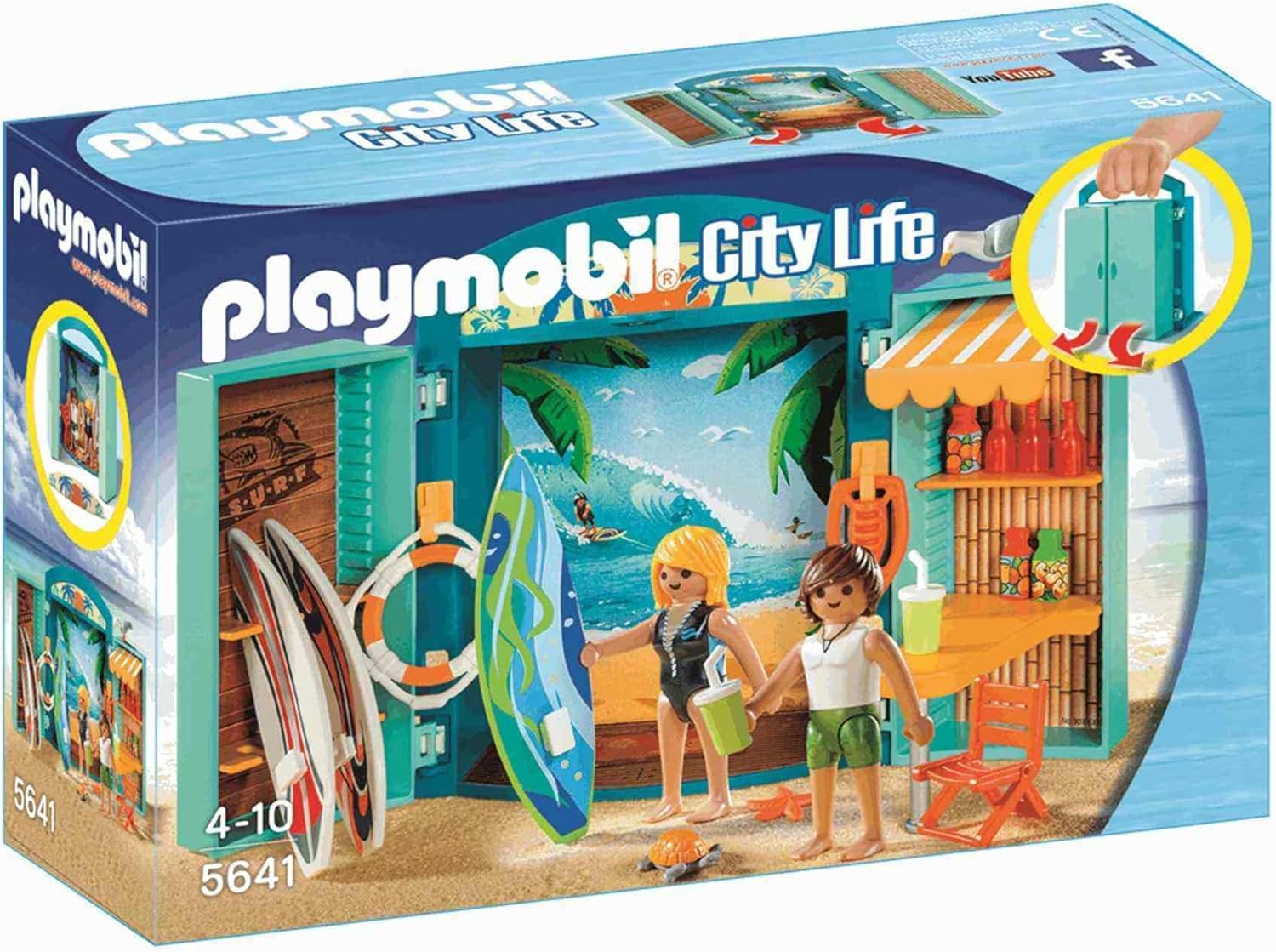 Playmobil Boutique de Surf coffret jeu