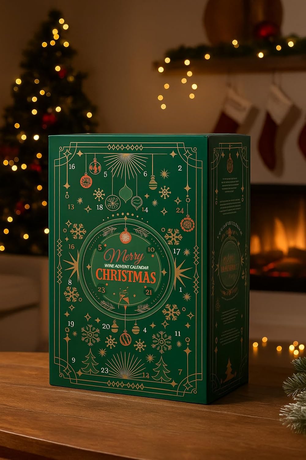 Calendrier de l’Avent Vin 2025 – 24 mini-bouteilles