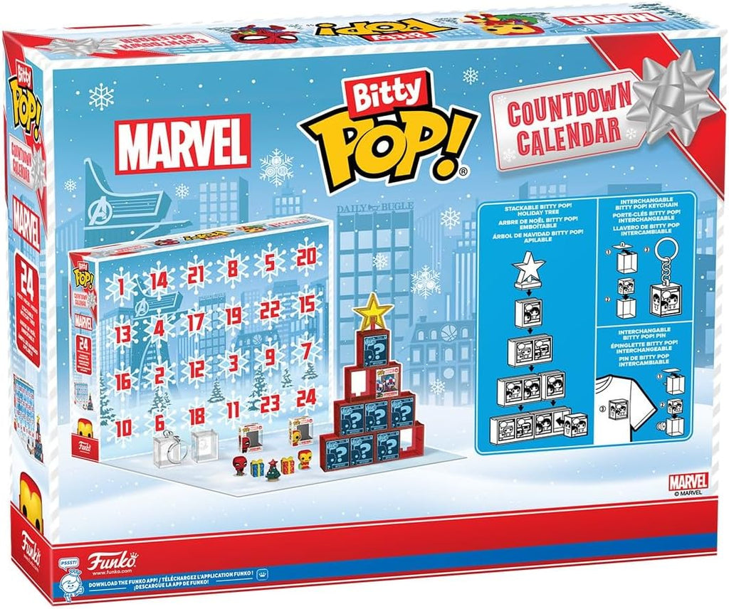 Calendrier de l’Avent Marvel Funko Bitty Pop! 2025
