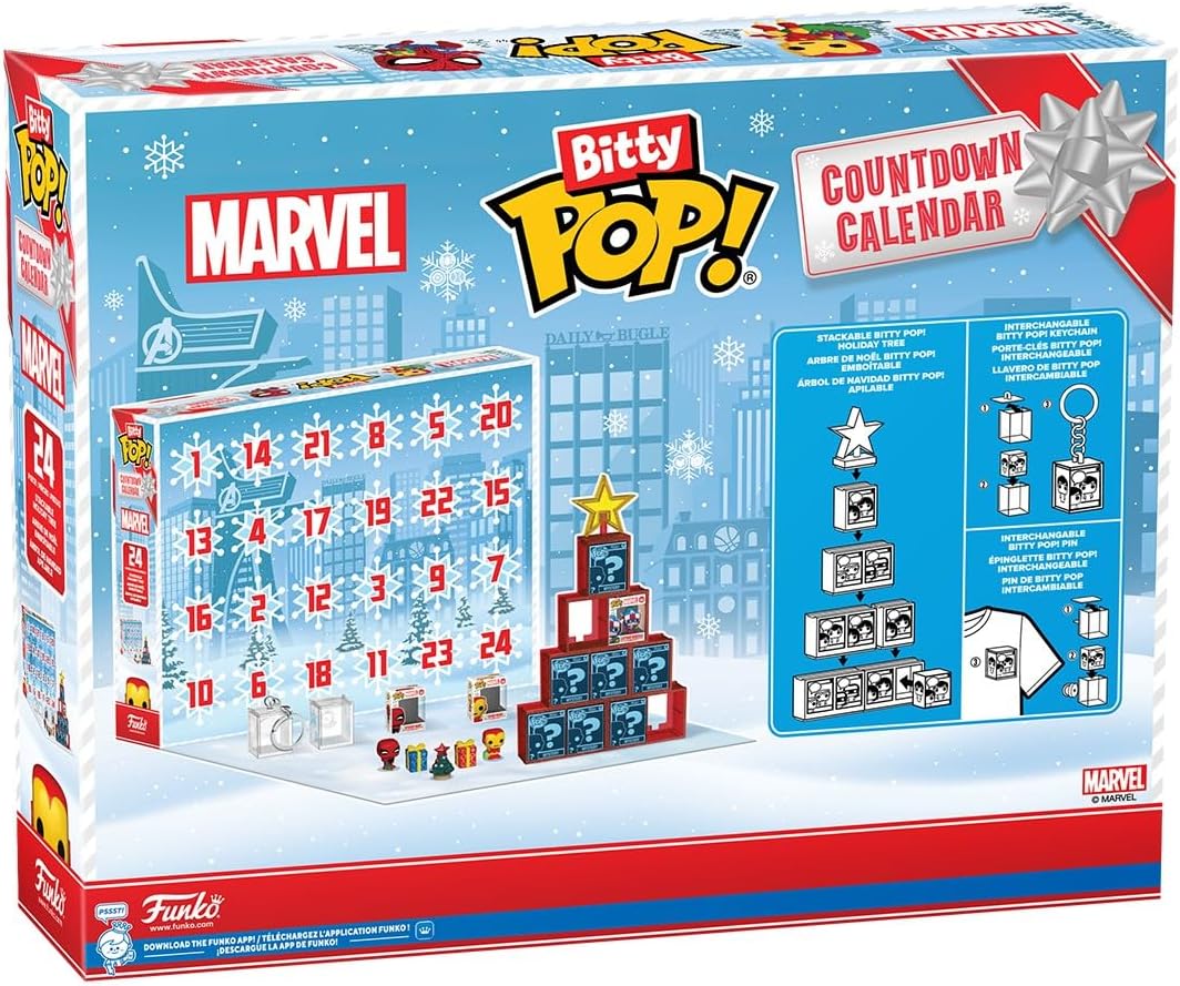 Calendrier de l’Avent Marvel Funko Bitty Pop! 2025