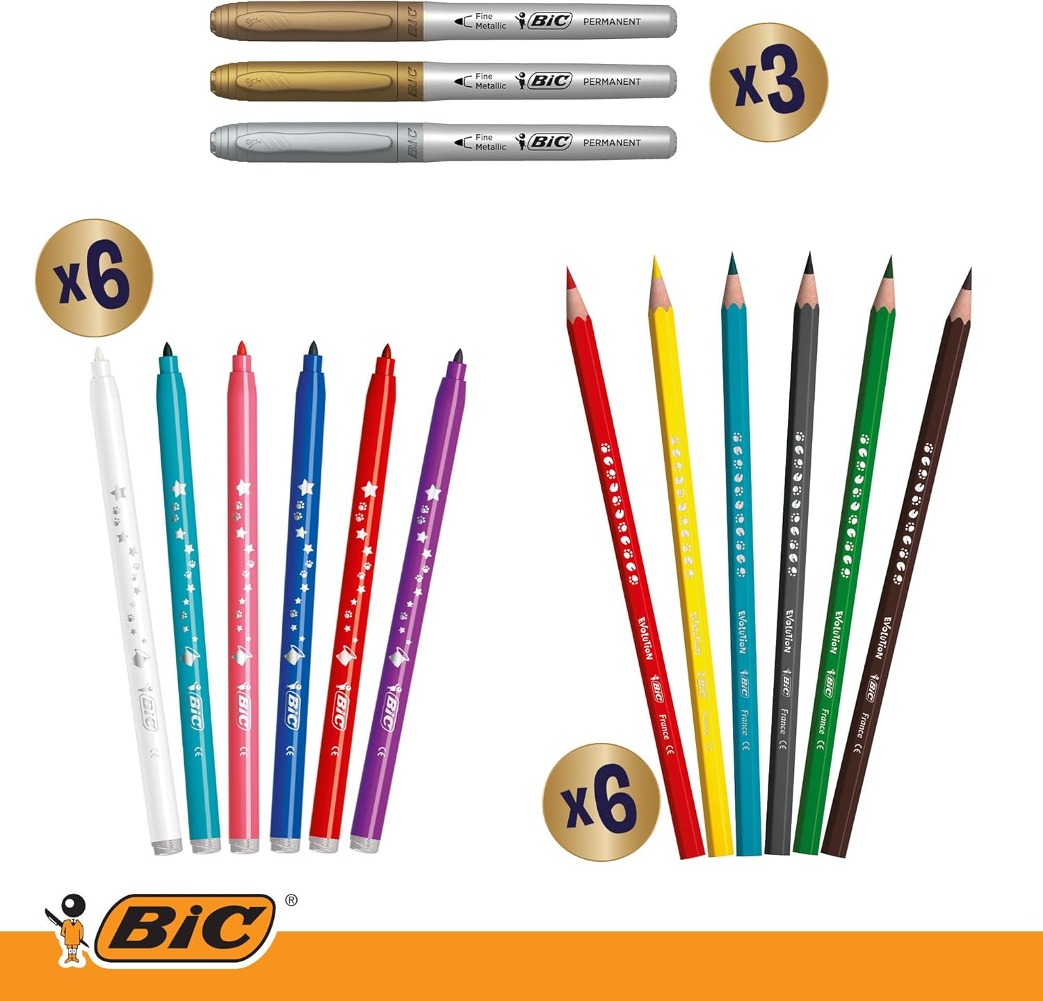 Calendrier de l’Avent Papeterie BIC