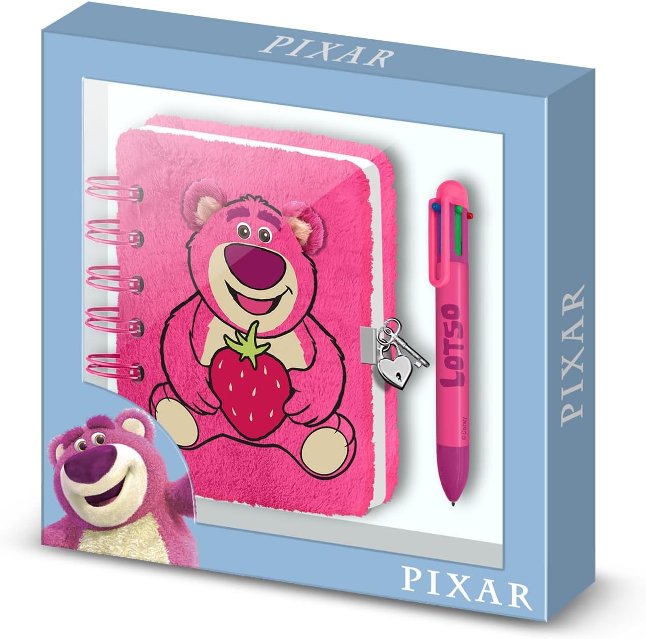 Disney — carnet Lotso Strawberry + stylo