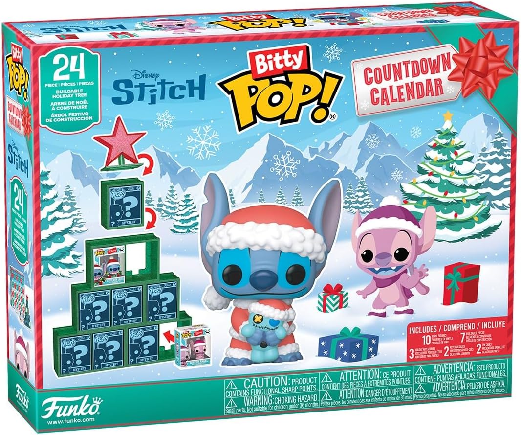 Calendrier de l'Avent Funko Bitty Pop! Lilo & Stitch Holiday