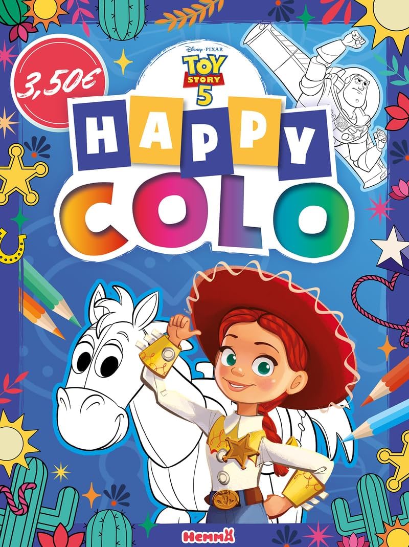 Toy Story 5 — Happy Colo (livre coloriage, dès 5 ans)