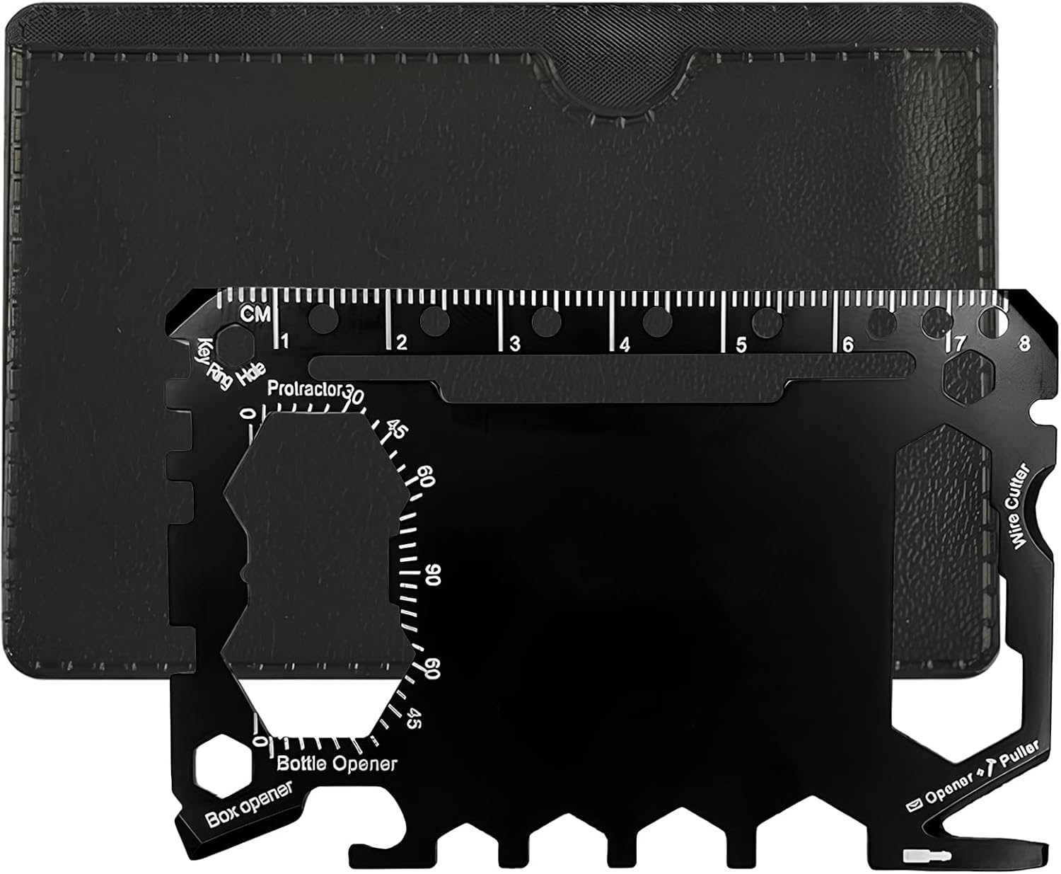 Carte multifonction de poche 46-en-1 en acier inoxydable