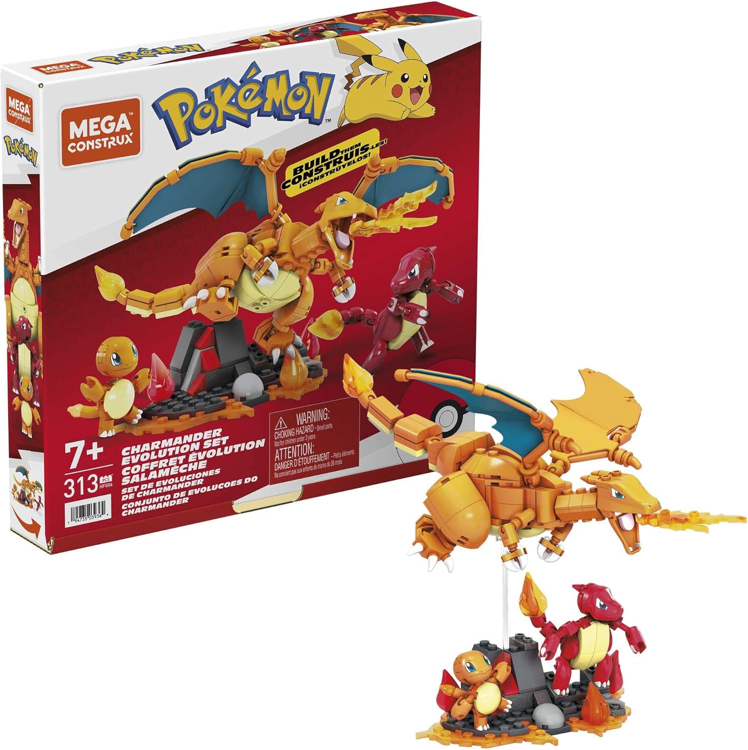 MEGA Pokémon — Coffret évolution (construction)