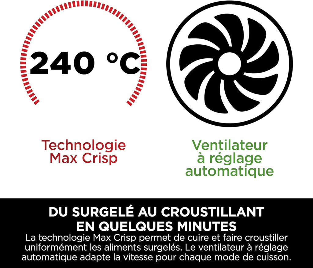 Ninja Dual Zone 6-en-1 7,6 L DZ300EU : l’airfryer double compartiment
