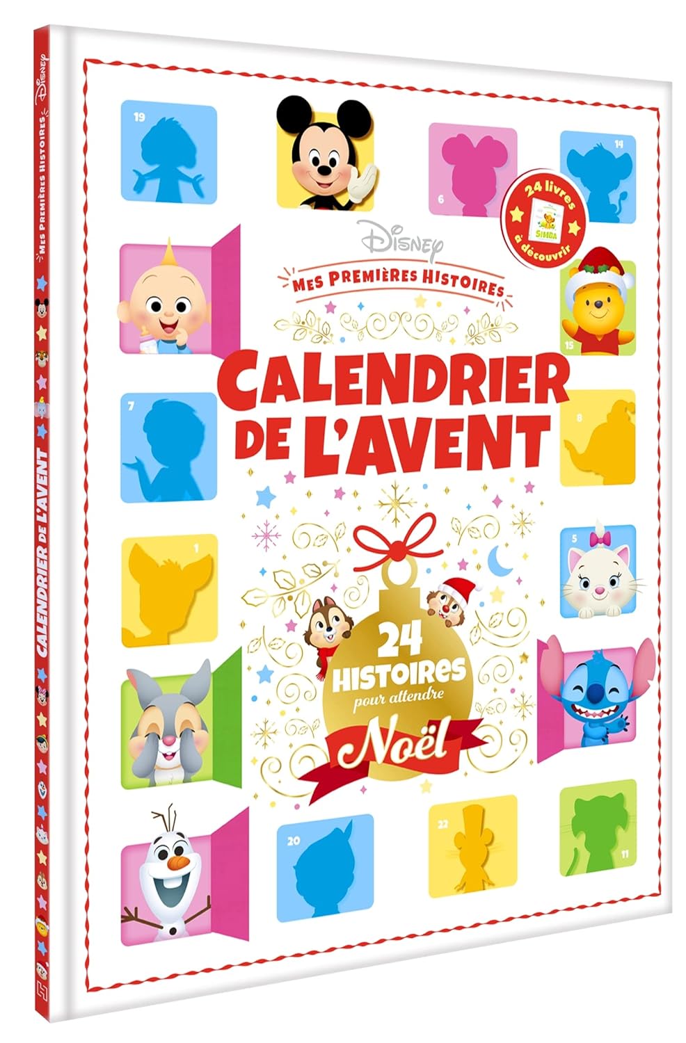 Calendrier de l'Avent Disney Baby Mes Premières Histoires