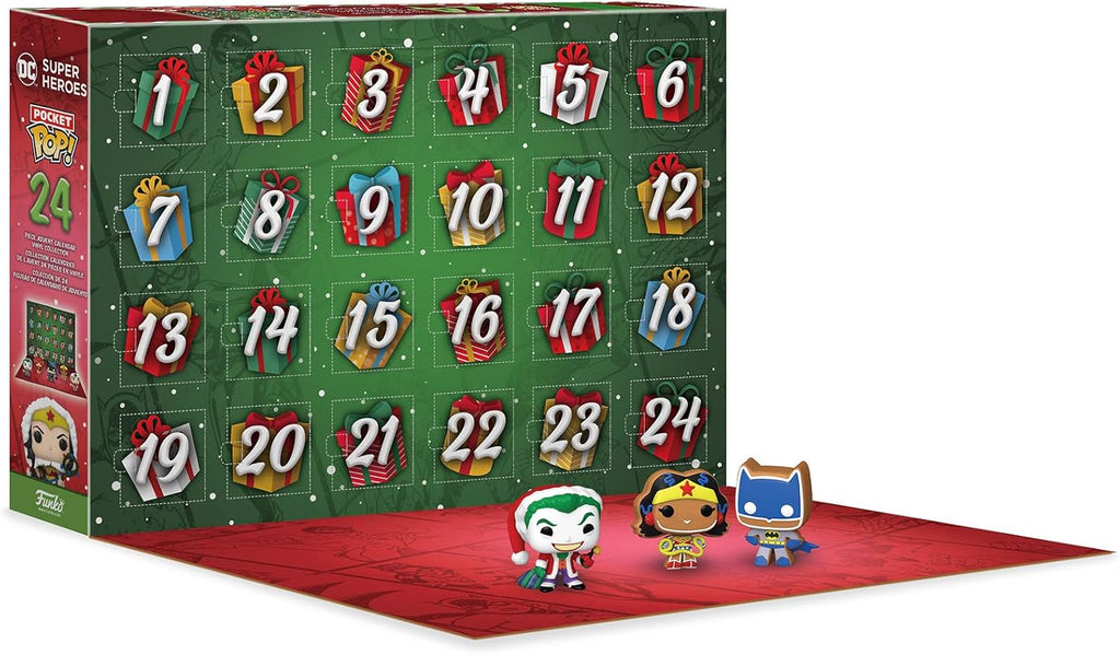 Calendrier de l’Avent Superman & la Justice League Funko Pop