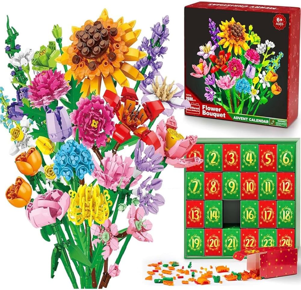 Calendrier de l’Avent Bouquet de Fleurs 2025 - RPixc
