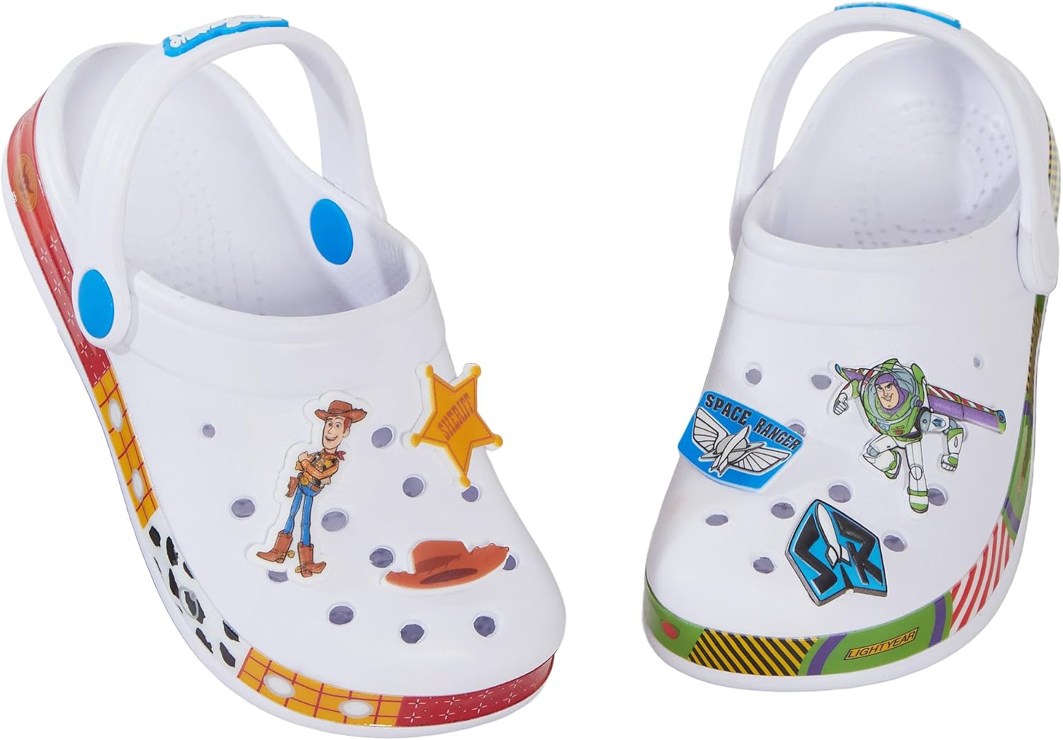 Disney — Sabots Toy Story Woody & Buzz avec breloques (enfant)