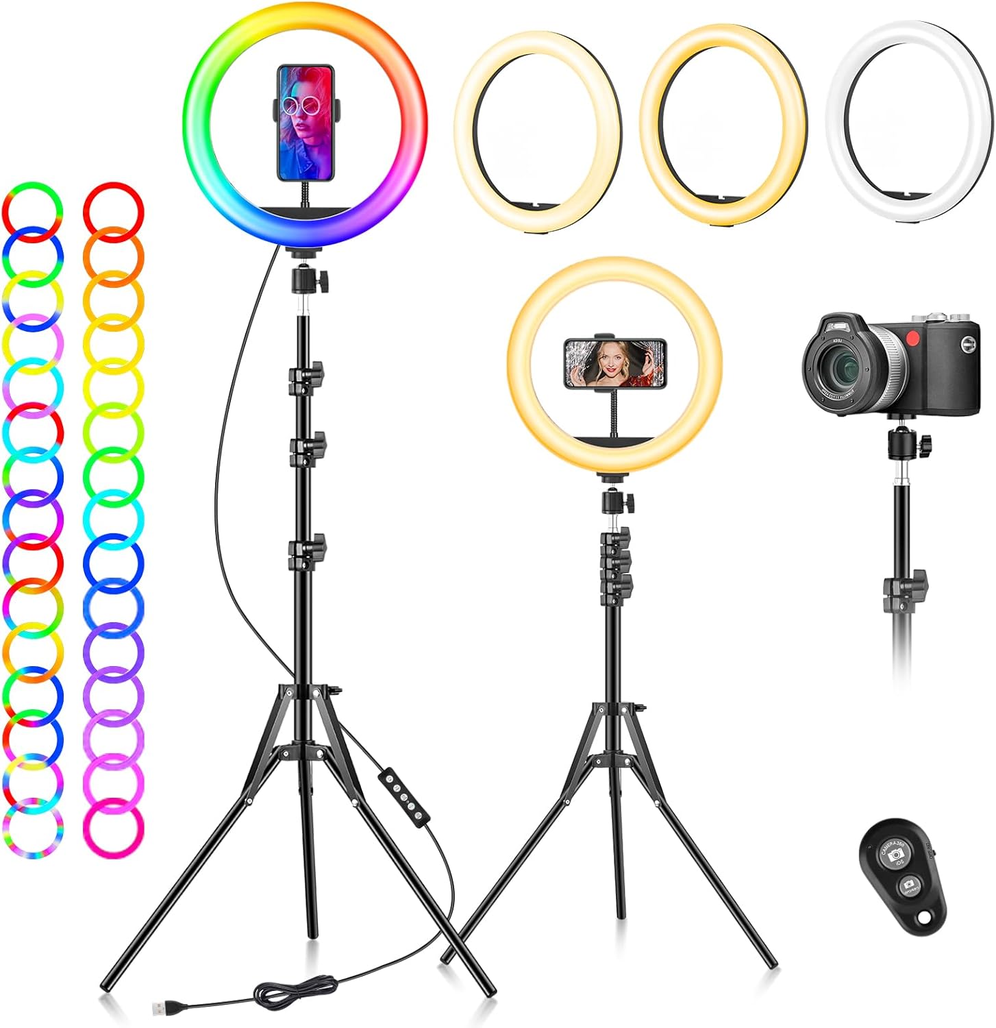 Ring Light 10" avec trépied