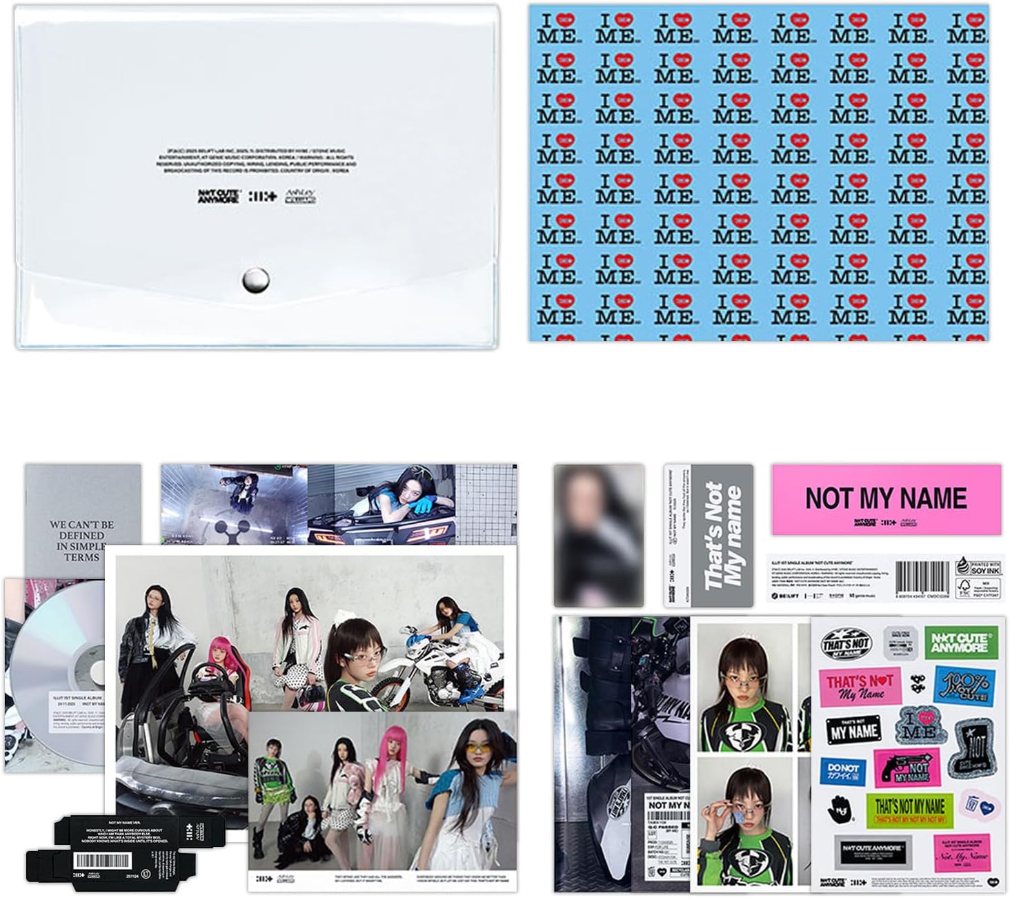 ILLIT — Not Cute Anymore, 1er single album (Not My Name Ver.)