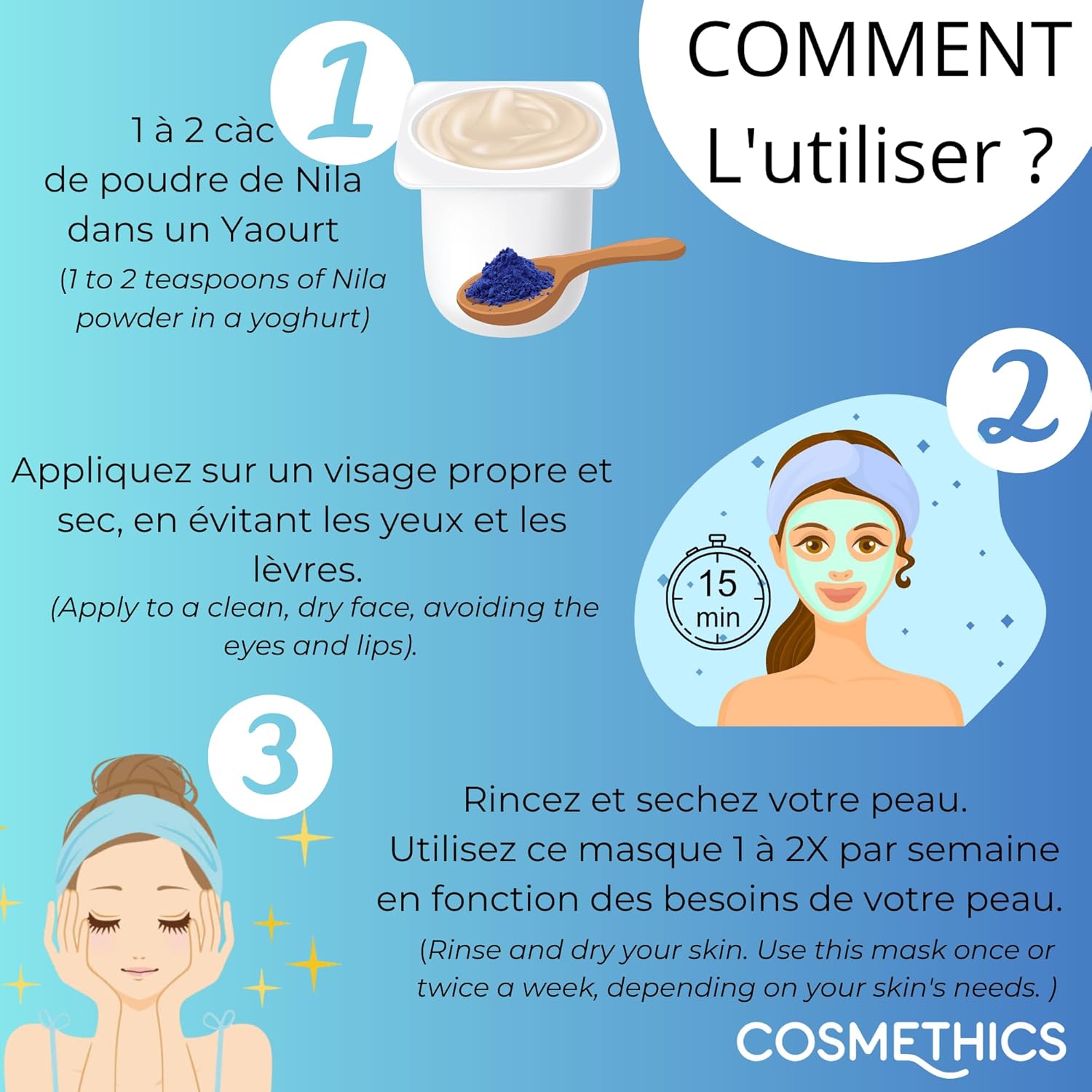 Poudre de Nila - Soin éclaircissant & anti-taches naturel du Maroc Maison Cadeau