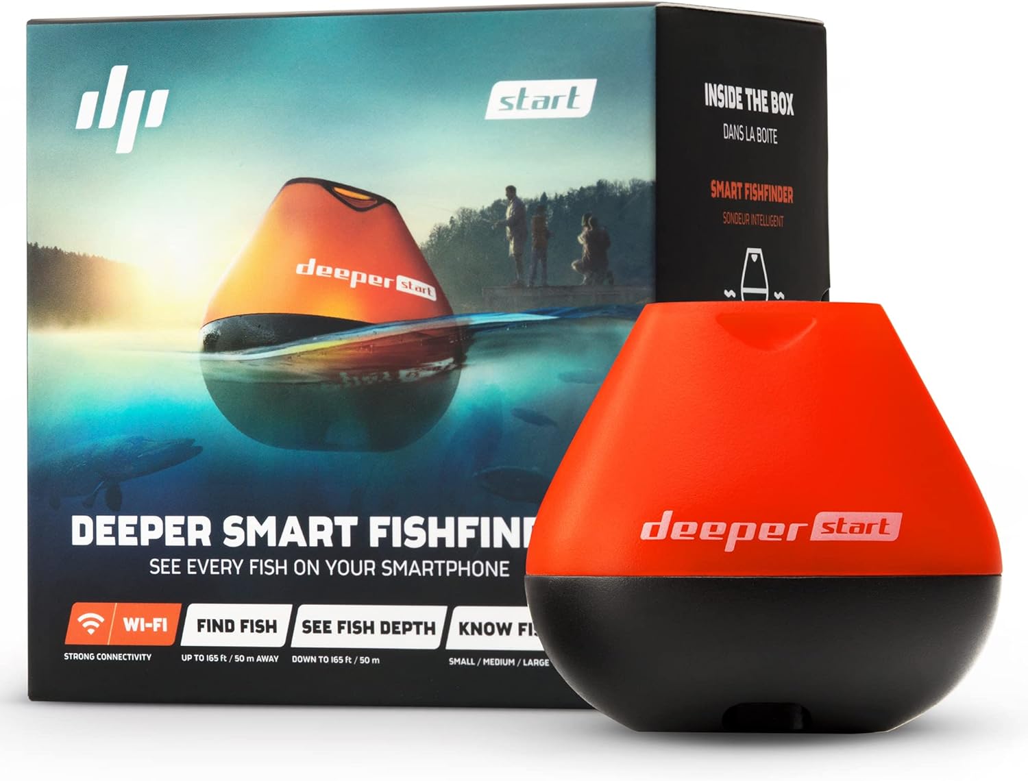 Sondeur de pêche portable Deeper START détecteur de poissons