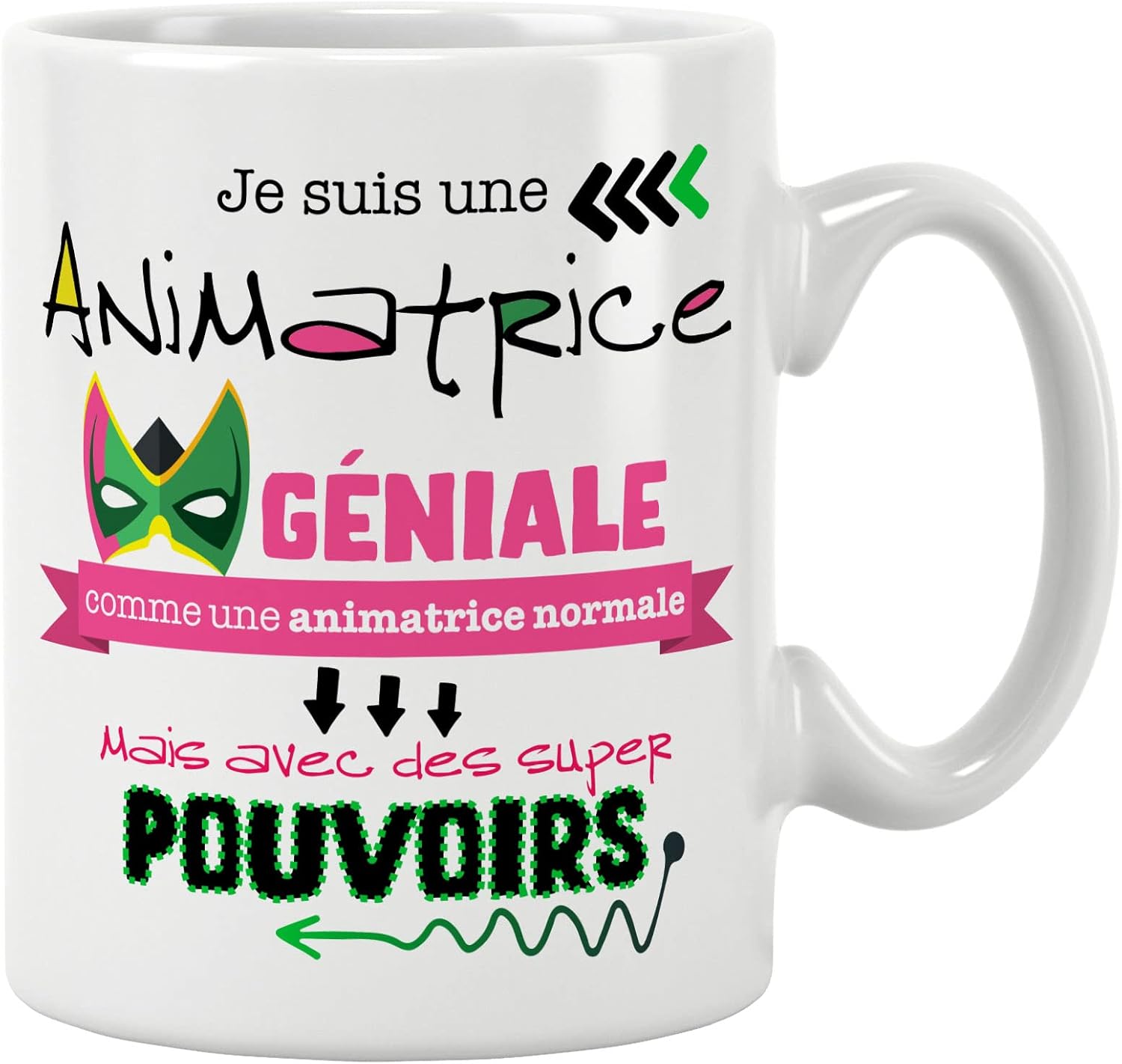 Mug « Maîtresse » (Énja, message merci)