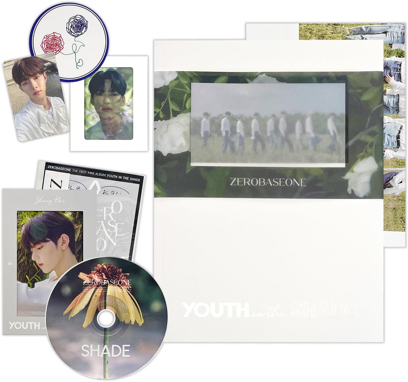 ZEROBASEONE — Youth in the Shade, 1er Mini Album (Shade Ver.)