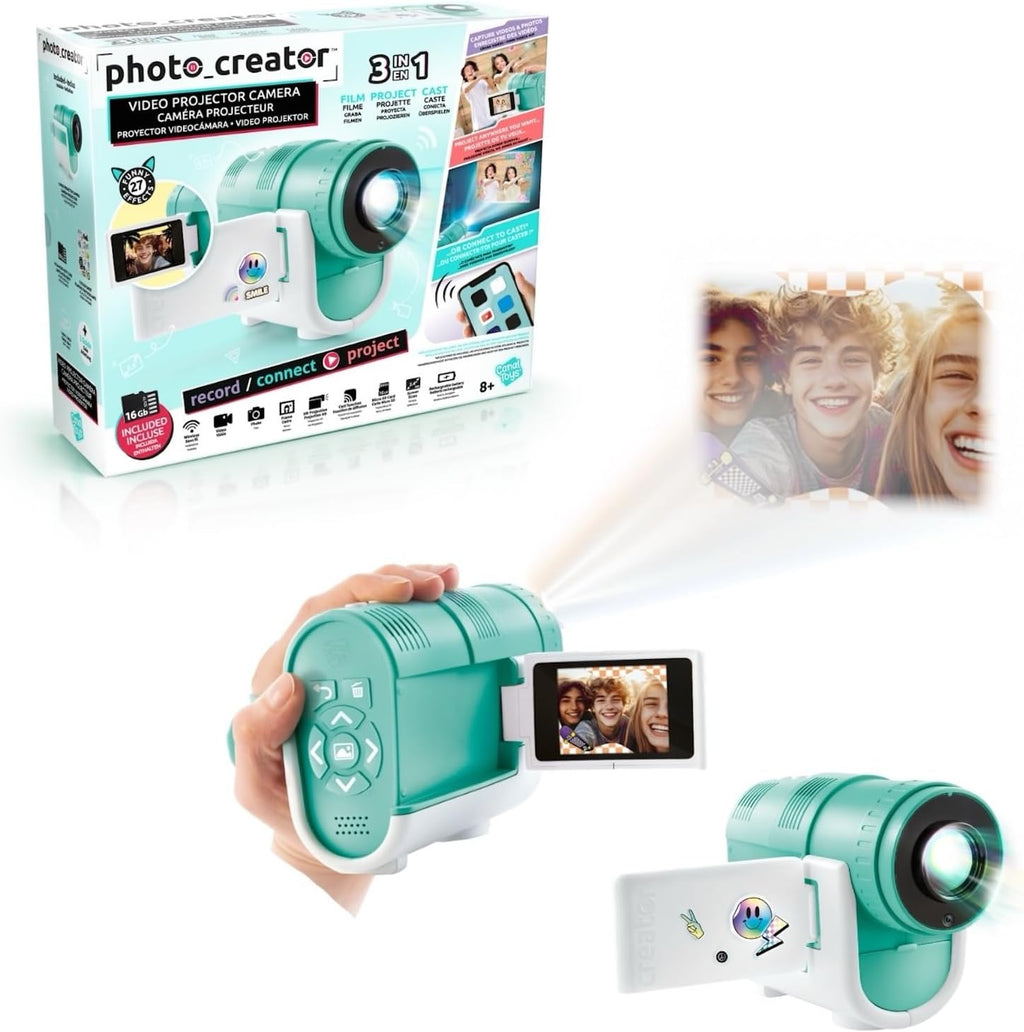 Caméra Projecteur Canal Toys - 3 en 1 pour Enfants