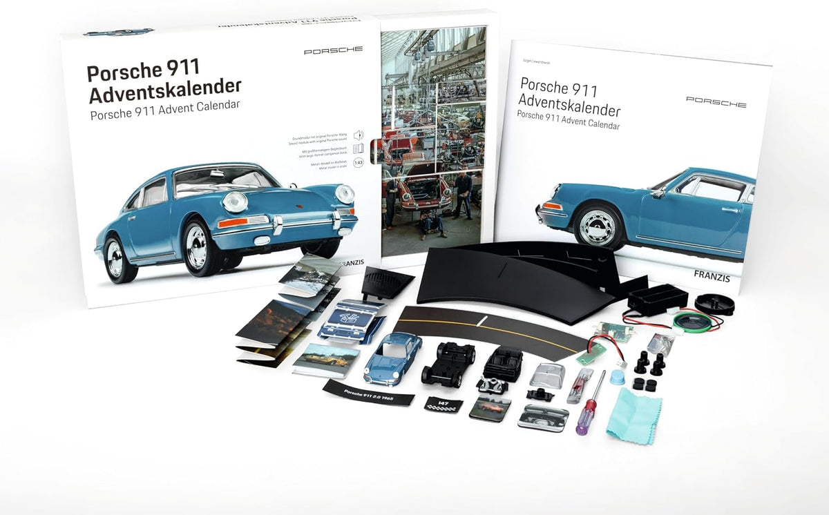 Calendrier de l'Avent Franzis Porsche 911 maquette 1:43