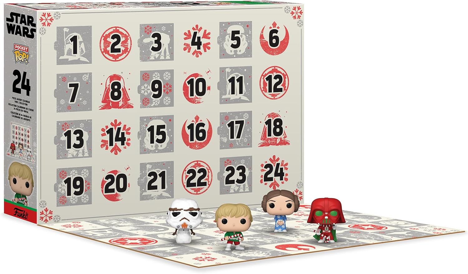Calendrier de l’Avent Star Wars Holiday Dark Vador Funko Pop