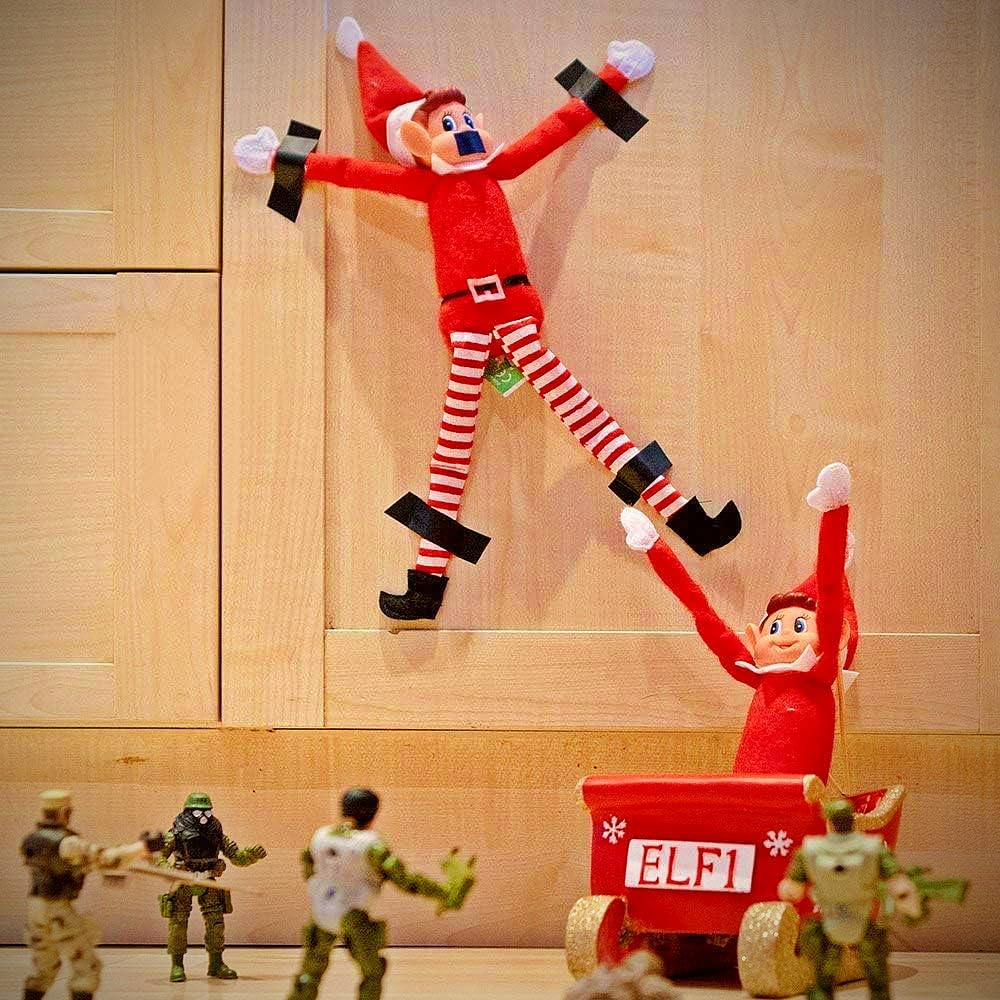 Lutins farceurs Elfie & Elvie : le duo indispensable pour démarrer la tradition