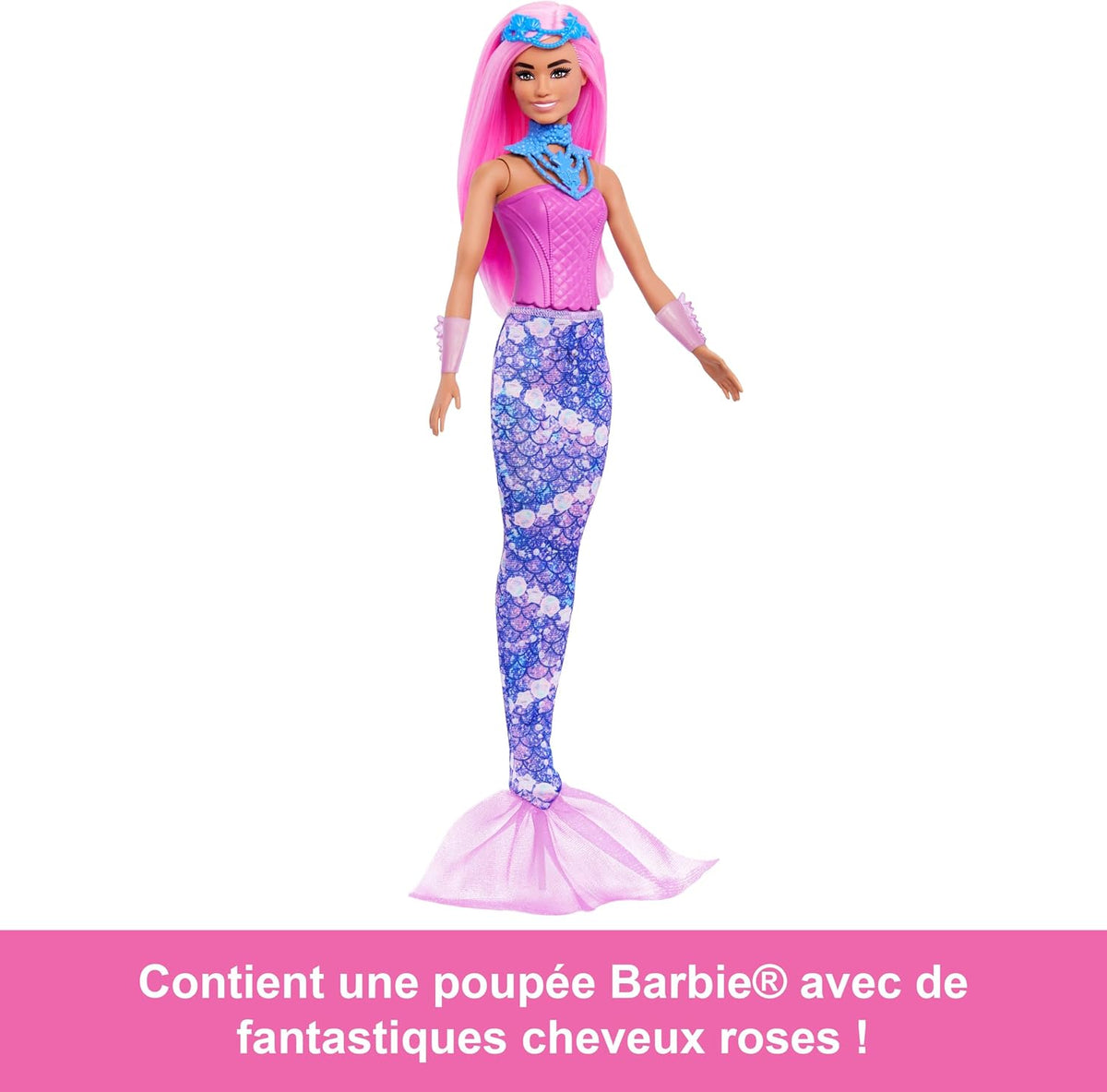 Calendrier de l'Avent Barbie JFL66 poupée sirène fée