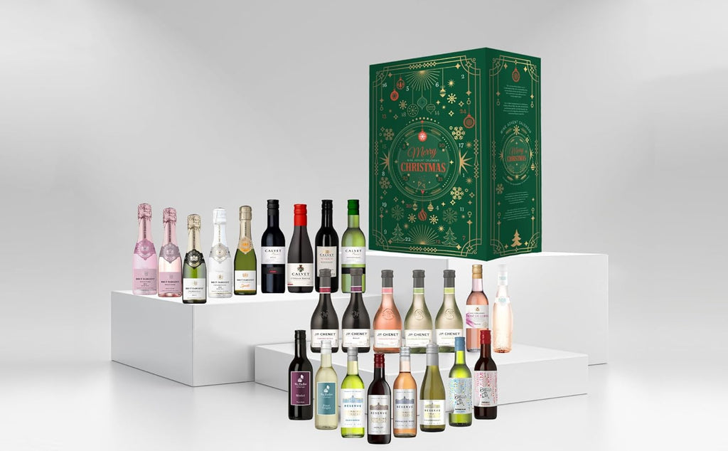 Calendrier de l’Avent Vin 2025 – 24 mini-bouteilles