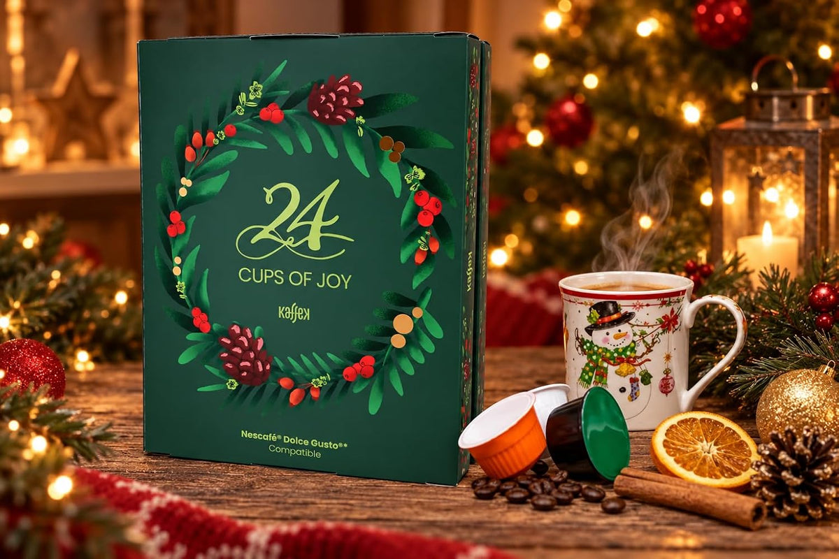 Calendrier de l'Avent café Dolce Gusto, idée cadeau de Noël