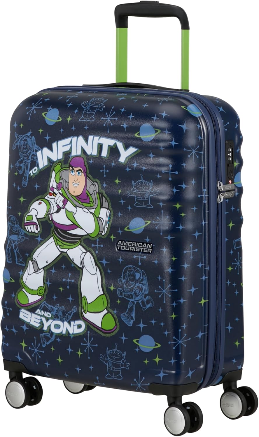 American Tourister × Disney — valise cabine Buzz l'Éclair 55 cm