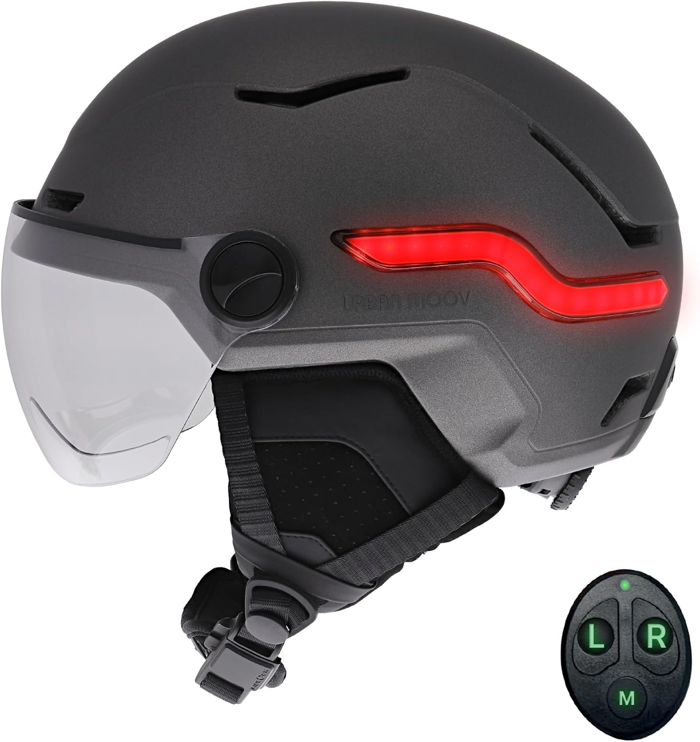 Casque vélo connecté T'nB Vizion (LED)
