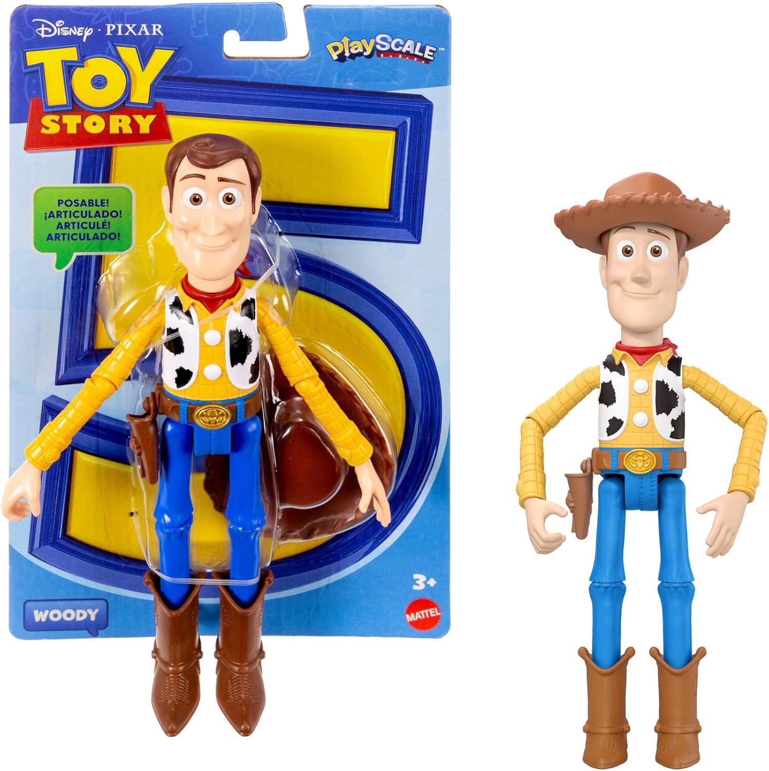 Figurine articulée Mattel Toy Story Woody 23 cm