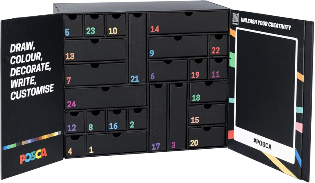 Calendrier de l'Avent POSCA