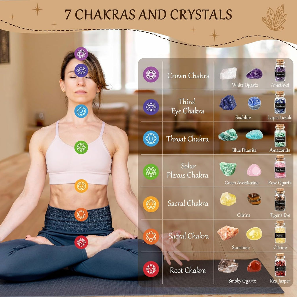 Calendrier de l’Avent pierres précieuses & cristaux 2025